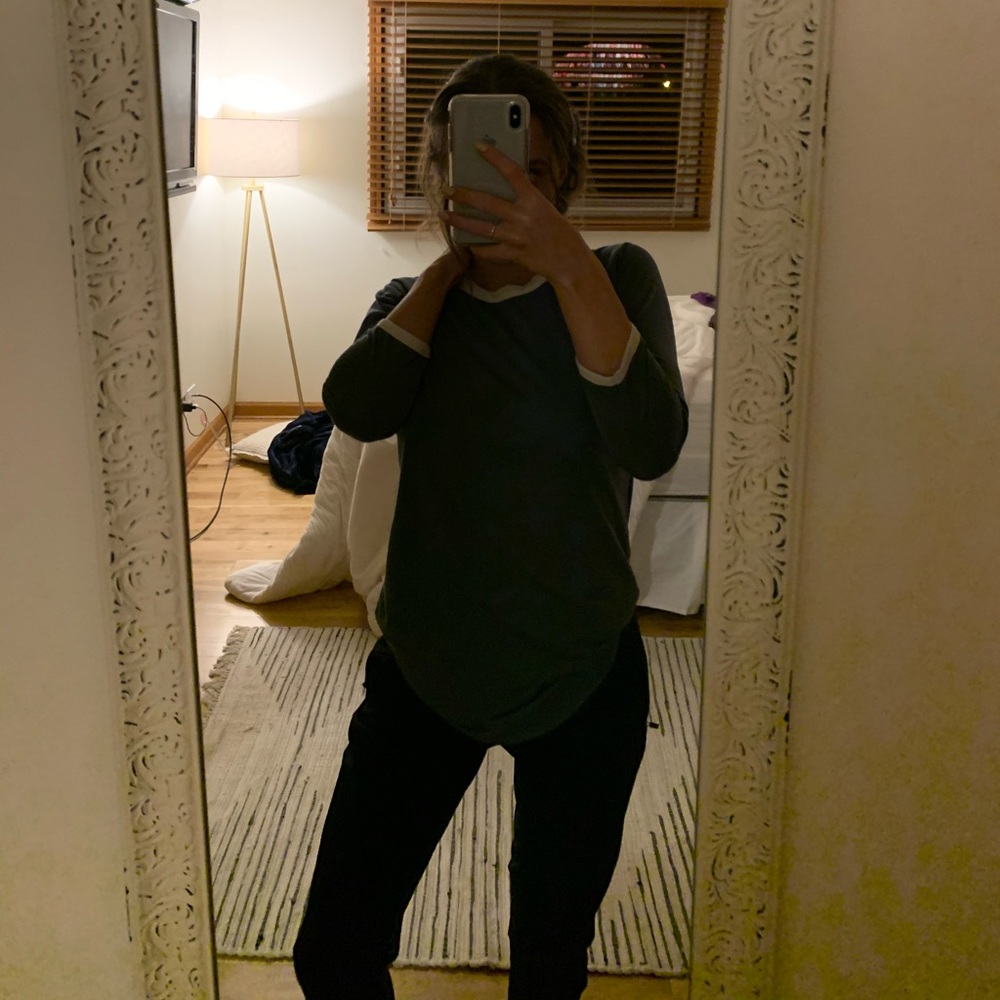 LULAROE baseball tee